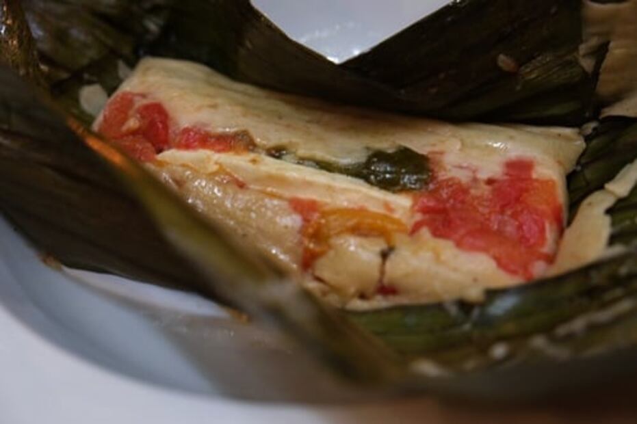 Tamal de rajas. Foto: Archivo / EL UNIVERSAL