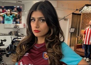 Actriz porno se burla de jugador de Arsenal