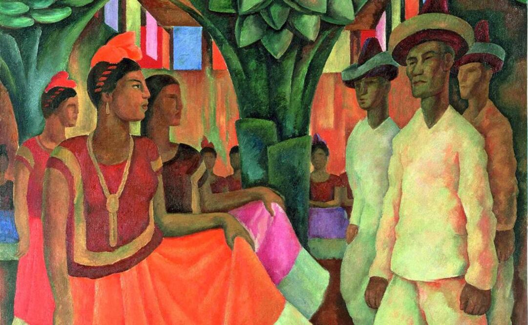Su obra "El baile en Tehuantepec" rompió récord al ser subastada este año por 15.7 millones de dólares. FOTO: EFE.