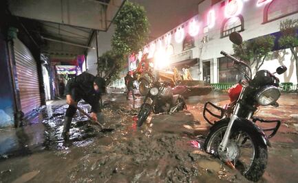 Lluvia en Ecatepec deja dos muertos y anegaciones