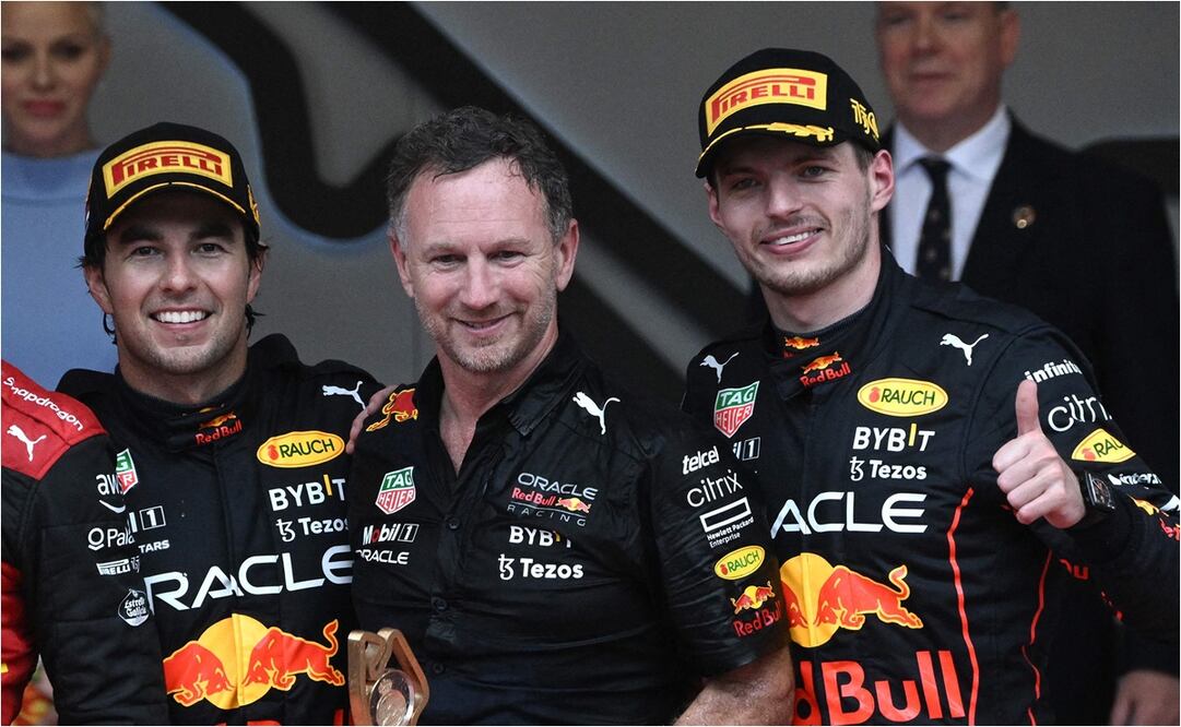 Christian Horner revela quién es la prioridad en Red Bull ¿Checo Pérez o Verstappen? / FOTO: AFP