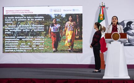 Sheinbaum destaca presupuesto directo para comunidades indígenas y afrodescendientes; es un cambio radical, dice