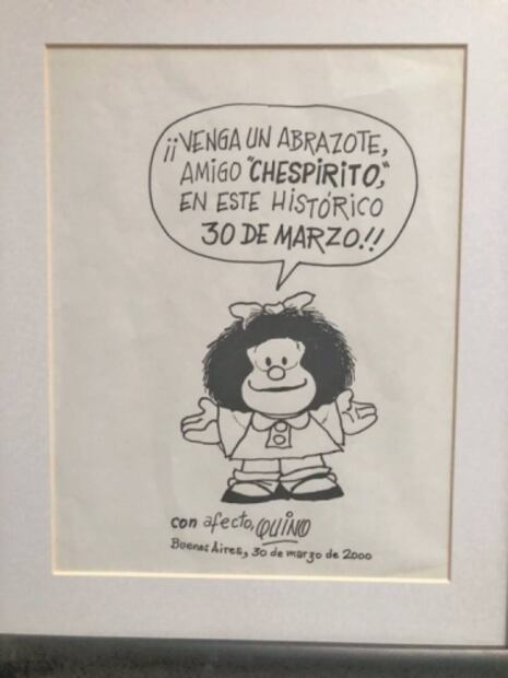 El día que Mafalda llenó de felicidad a Chespirito