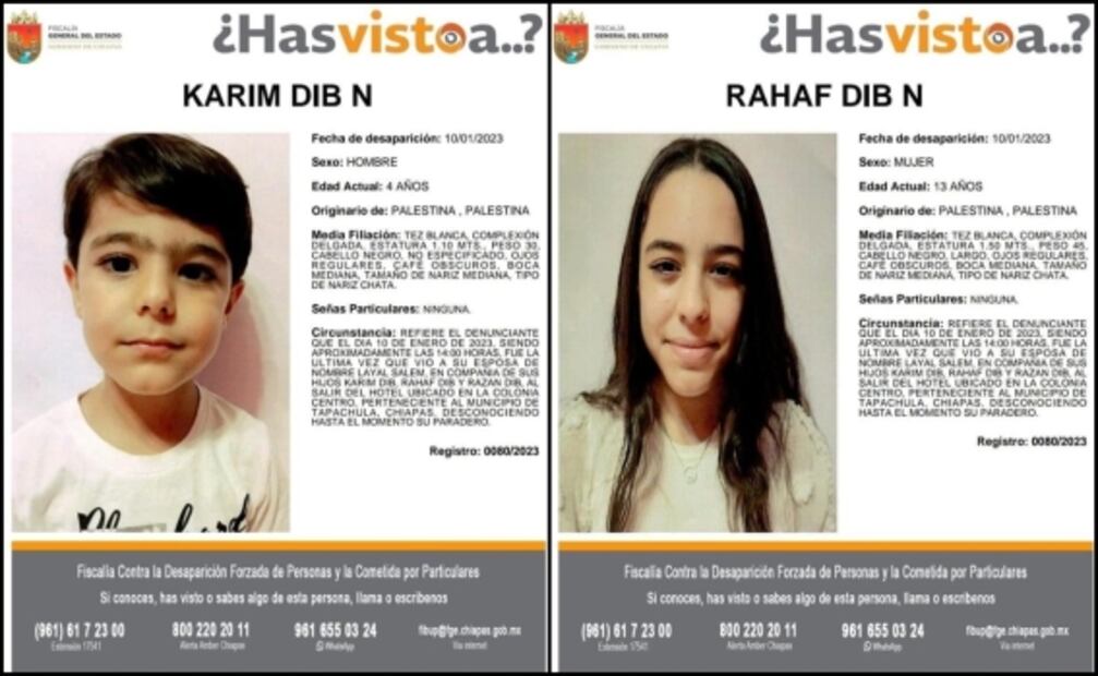 Desaparece mujer junto con sus tres hijos de origen palestino en Tapachula, Chiapas