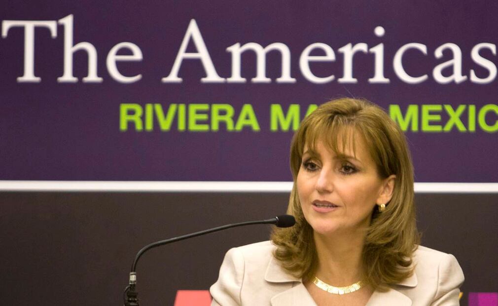 Gloria Guevara Manzo fue nombrada secretaria de Turismo del gobierno federal en marzo de 2010. Foto: Archivo