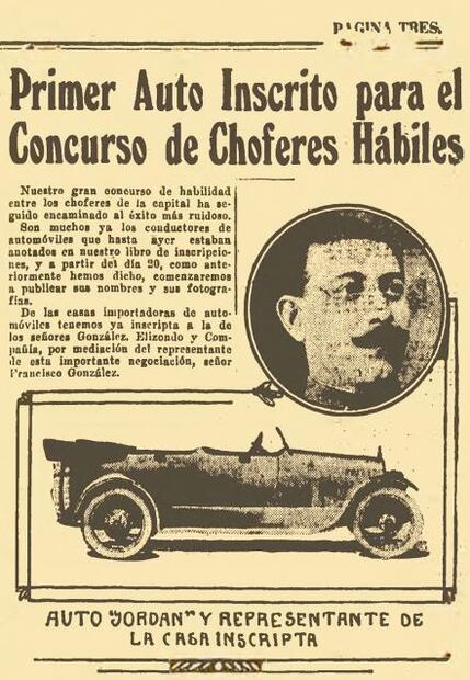El concurso de 1918 para quitar el miedo a los coches