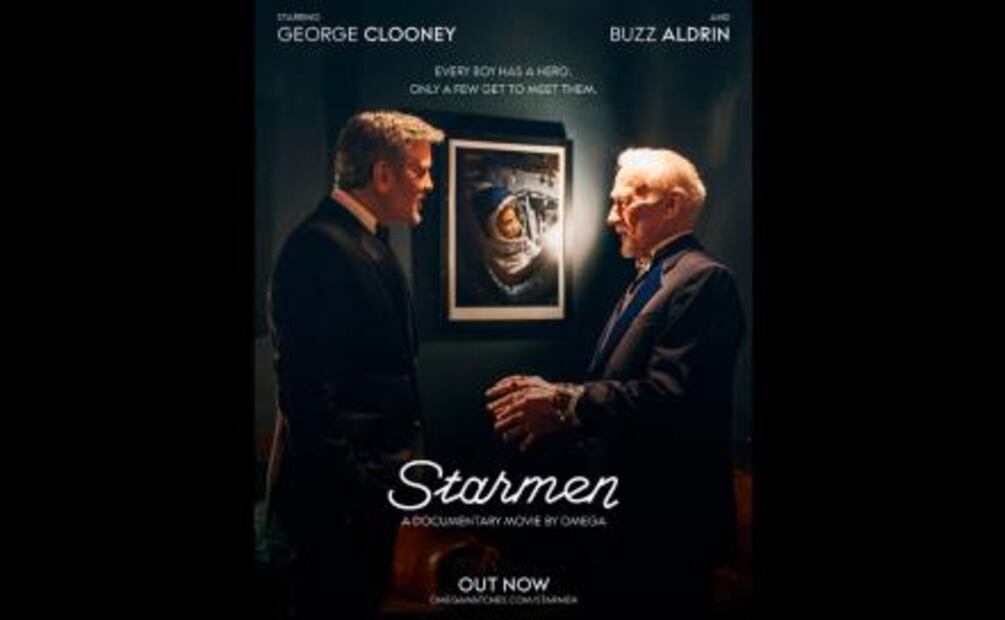 Clooney, su héroe de la infancia y el "Moonwatch"