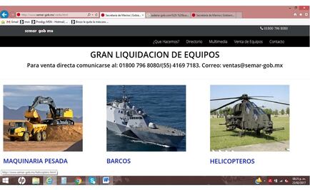 Clonan defraudadores portal de Secretaría de Marina