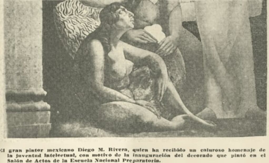 Así fue como hace 100 años Diego Rivera hizo su primer mural 