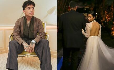 Ángela Aguilar modifica la letra de "Dime cómo quieres" durante su boda: "Como quiera no te corrió mi papá"