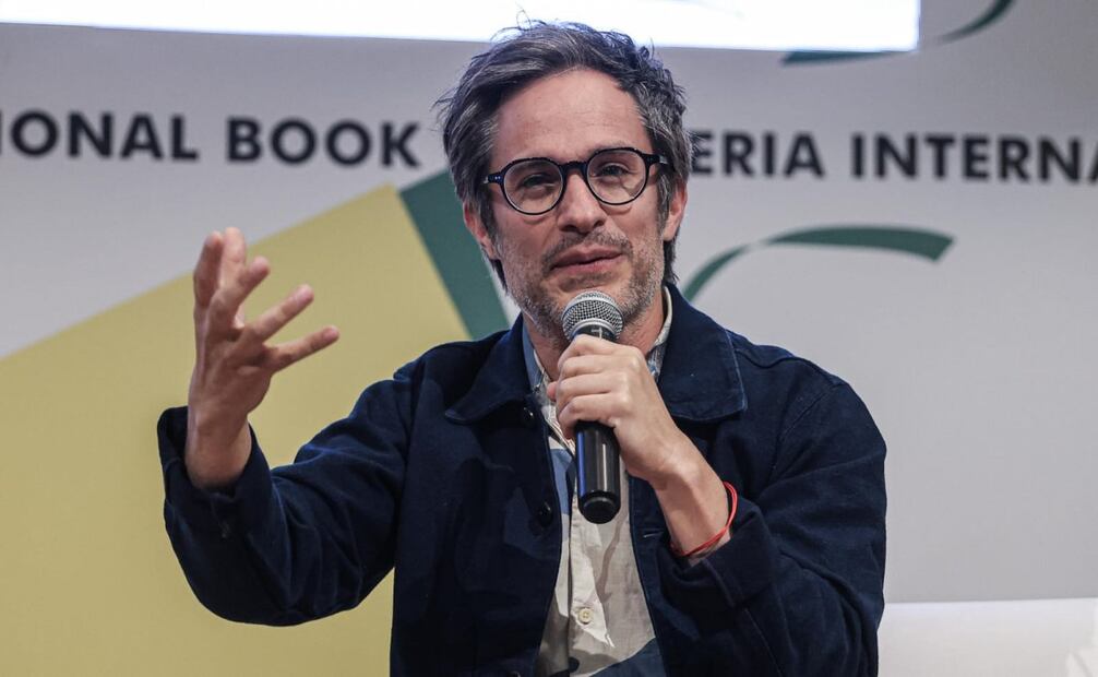 El actor mexicano Gael García Bernal en la Feria Internacional del Libro (FIL) de Guadalajara. Foto: Gabriel Pano / EL UNIVERSAL