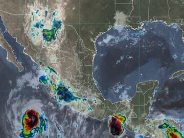 Huracán Bonnie sigue debilitándose; habrá lluvias fuertes en regiones de Chiapas y otros cuatro estados