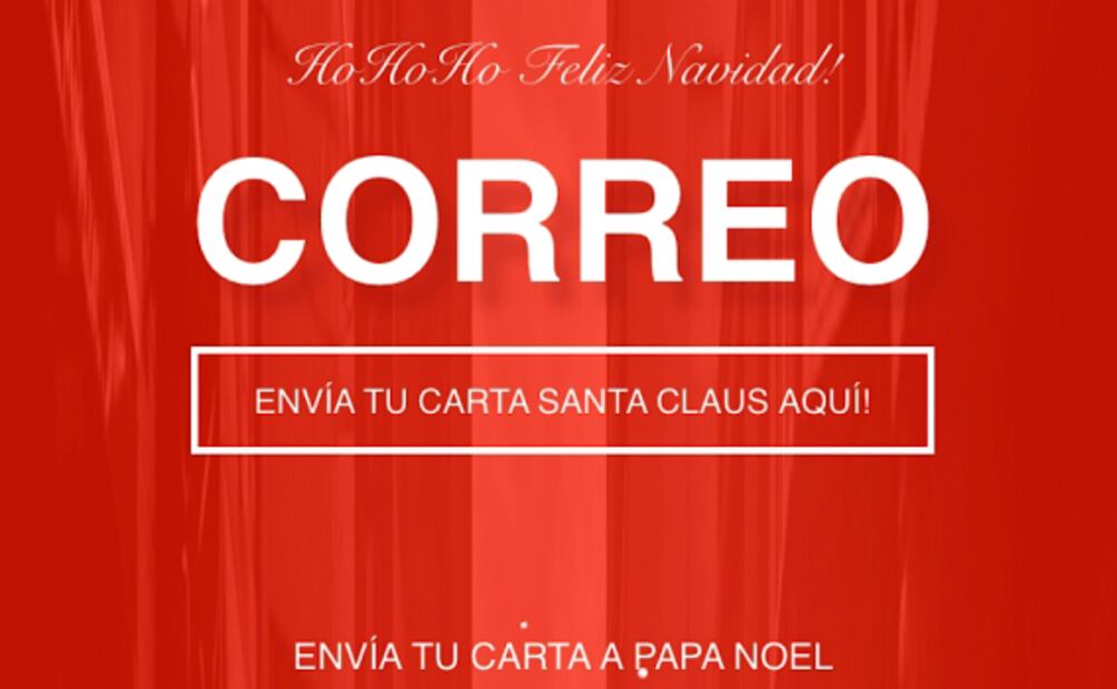 ¿Cómo mandarle un mail a Santa Claus?