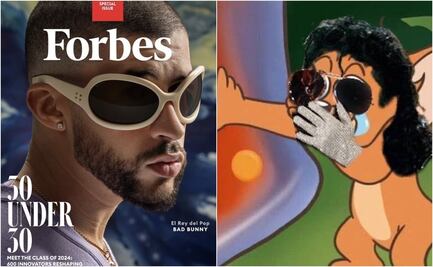 Forbes nombra a Bad Bunny "Rey del Pop" y fans de Michael Jackson reaccionan con memes
