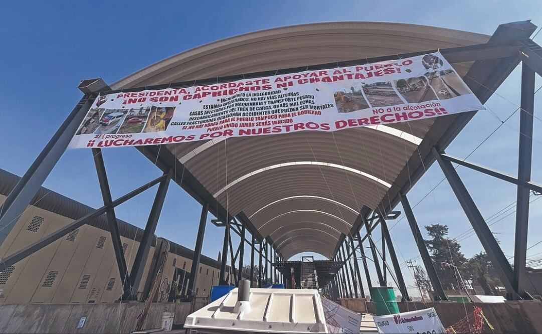 Las obras complementarias para el Tren Suburbano al AIFA se construyen con recursos federales, explicaron autoridades. Foto: de ARTURO CONTRERAS. EL UNIVERSAL