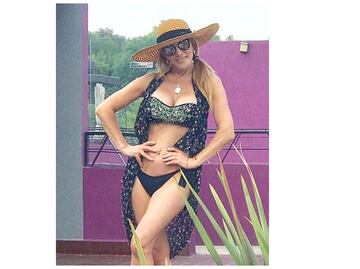 Olivia Collins llevará las arrugas con dignidad