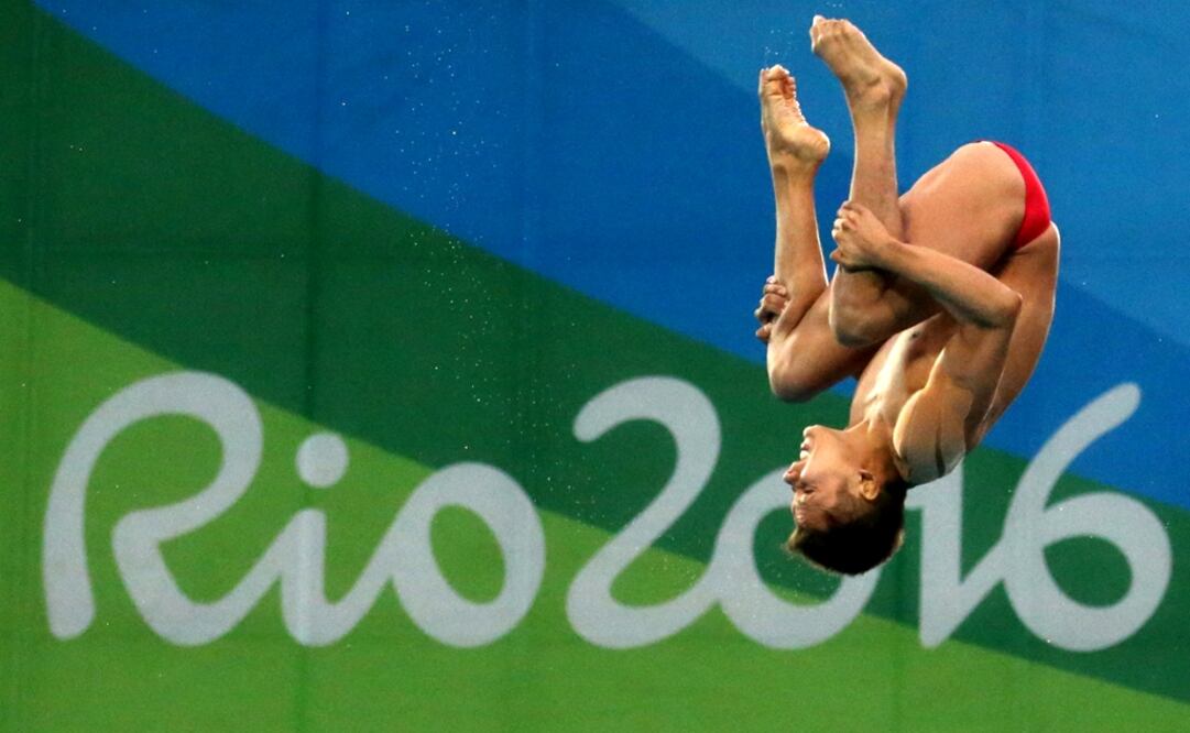El mexicano Germán Sánchez consiguió medalla de plata en clavados de plataforma de 10 metros en los Juegos Olímpicos de Río 2016. Foto Reuters