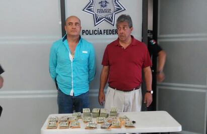 Detienen a dos hombres con 100 mil dólares en Chiapas