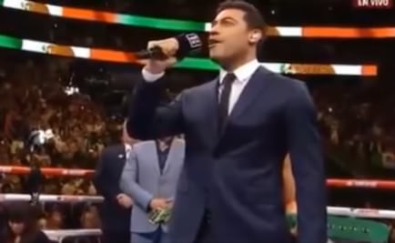 Carlos Rivera ante críticas pide que chequen la letra del Himno Nacional