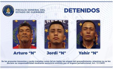 Detienen a tres hombres en Acapulco; presuntamente robaron con violencia un vehículo de Coppel