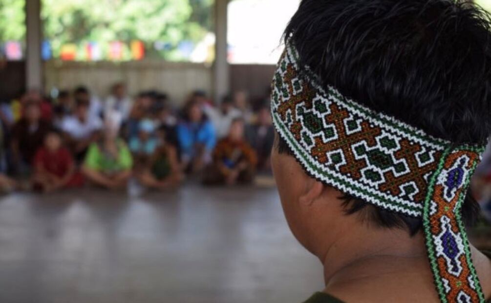 Durante años, el pueblo ashaninka ha denunciado la expansión del crimen organizado en la Amazonía y los riesgos para sus territorios. Foto: @UEenPeru