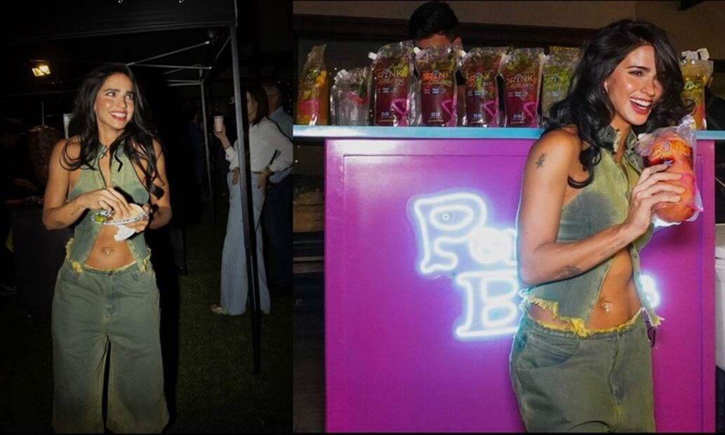 Bárbara de Regil celebró su cumpleaños 37 en look denim.
Foto: Instagram @barbaraderegil