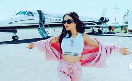 Kimberly Loaiza estrena jet privado para su fiesta musical