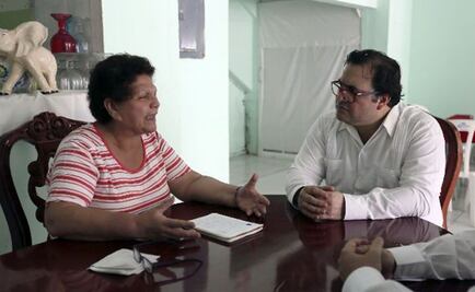 Duarte se reúne con familia de Daphne en Boca del Río