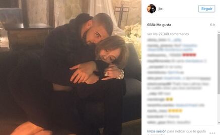 Jennifer Lopez y Drake comparten cariñosa foto