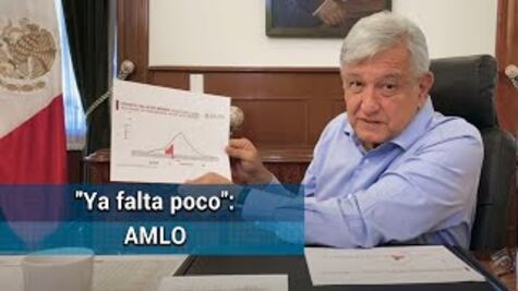 "Ya vamos a salir de la etapa más crítica de la pandemia", AMLO