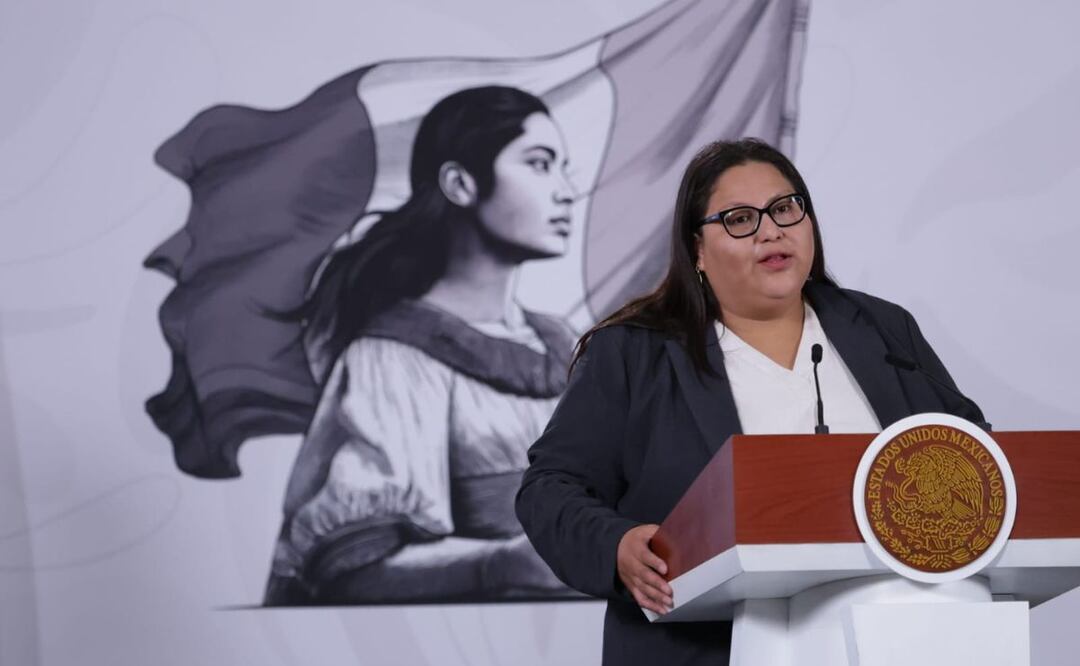 Conferencia del pueblo encabezada por la presidenta Claudia Sheinbaum Pardo en el salón de tesorería de Palacio Nacional. Ciudad de México 11 marzo 2026. Foto: Fernanda Rojas|El Universal