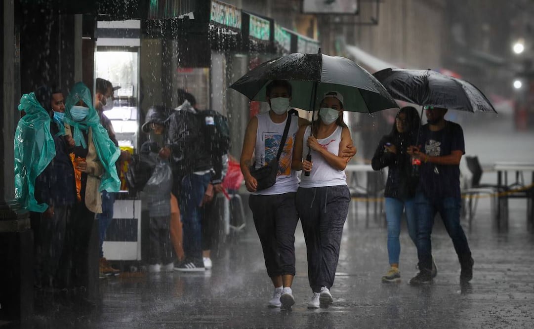 Prevén la primera lluvia del 2023 en la CDMX. Foto: EL UNIVERSAL