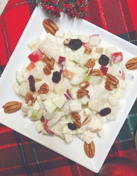 Cuánto te costará hacer ensalada de manzana esta Navidad 2022