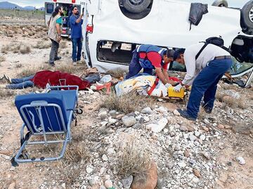 Se accidenta Marichuy en BCS; está estable