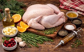 Para qué sirve inyectar el pavo antes de cocinarlo
