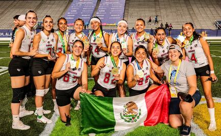 Selección Mexicana Femenil de flag football sueña con ir a Juegos Olímpicos