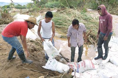 Dejan lluvias un muerto y tres desaparecidos en Chiapas y Oaxaca
