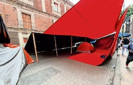 Plantón de la CNTE continuará, maestros exigen abrogación de Ley del ISSSTE