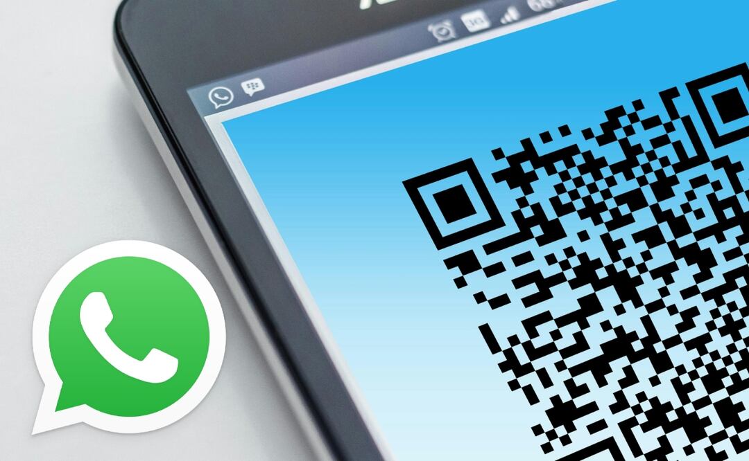 Código QR de WhatsApp. Imagen: captura de pantalla