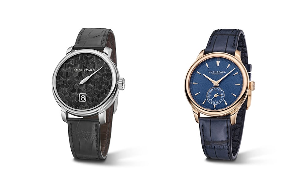 L.U.C Quattro Mark IV y el L.U.C Quattro Spirit 25. Fotos: Cortesía