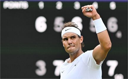 Rafa Nadal tras avanzar a la semifinal de Wimbledon, "Pensé que no podría terminar"