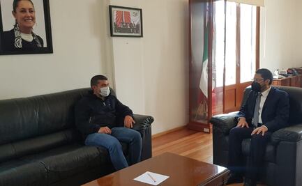 Martí Batres se reúne con alcalde electo de Miguel Hidalgo, Mauricio Tabe