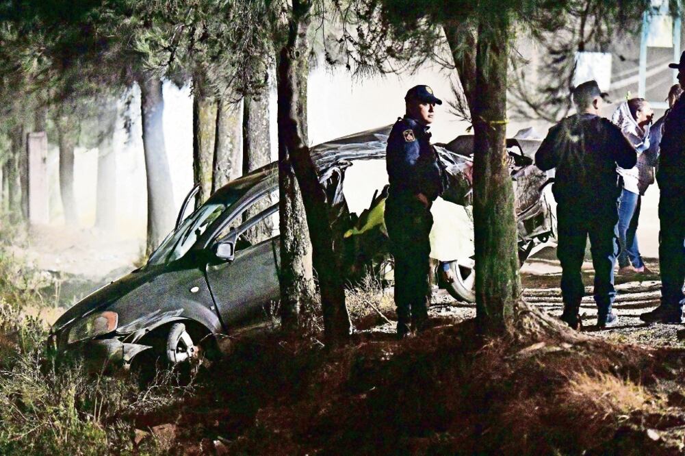 El menor Luis Eduardo manejaba a 150 km/h cuando perdió el control del automóvil y se impactó contra un árbol, el pasado domingo 18 de febrero. Foto: ARCHIVO EL UNIVERSAL
