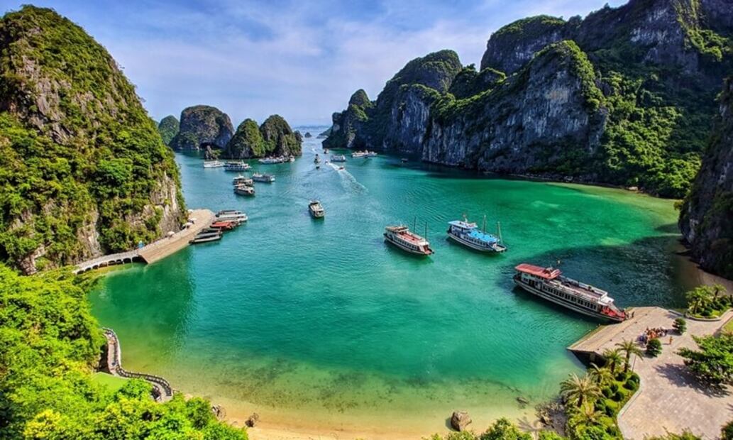 Bahía de Ha-Long, Viernam. Foto: Pixabay
