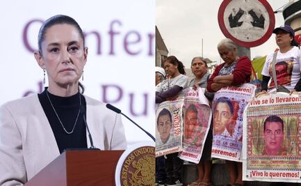 Sheinbaum mantendrá reunión con familiares de los 43 normalistas de Ayotzinapa; será a finales de febrero