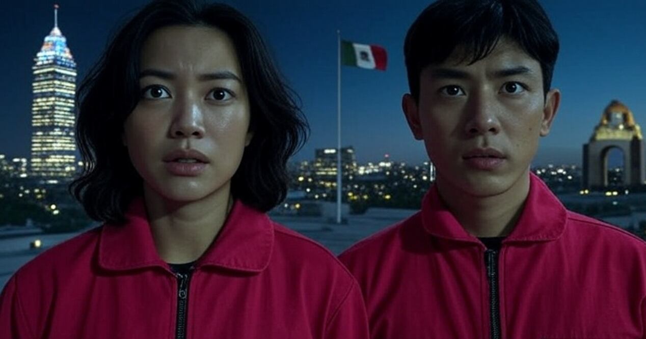 Netflix trae “El Juego del Calamar a la Mexicana” a CDMX. Foto: Creada con IA