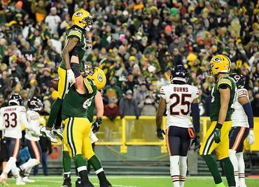Los Packers remontan y vencen a los Bears en un partido con muchos puntos