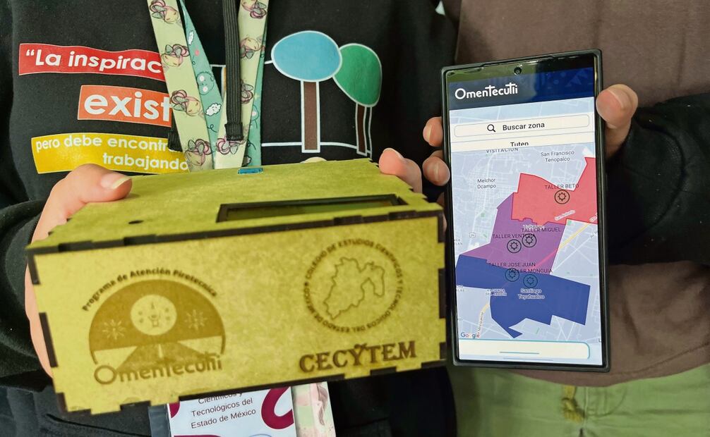 El sistema tiene una aplicación web, Tlacontzontli; una móvil, Omentecutli; y un instrumento físico, Tonatiuh. Foto: Arturo Contreras / EL UNIVERSAL