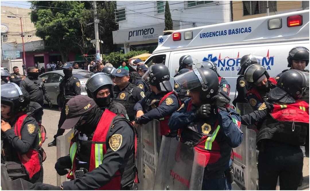 Reportan fuerte movilización policial tras riña en Reclusorio Oriente. Foto: Francisco Rodríguez/ EL UNIVERSAL