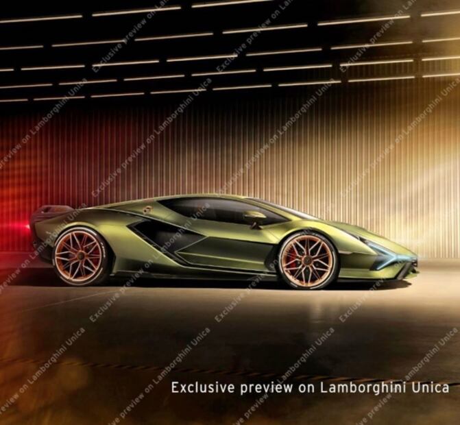 Lamborghini da adelanto de su nuevo "Sian"